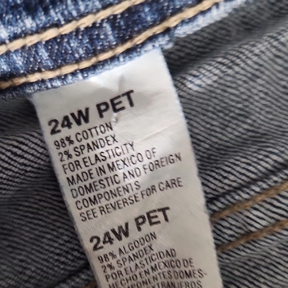 Faded Glory Jeans Plus Size 24W Blue Straight Leg Demin - Picture 11 of 11